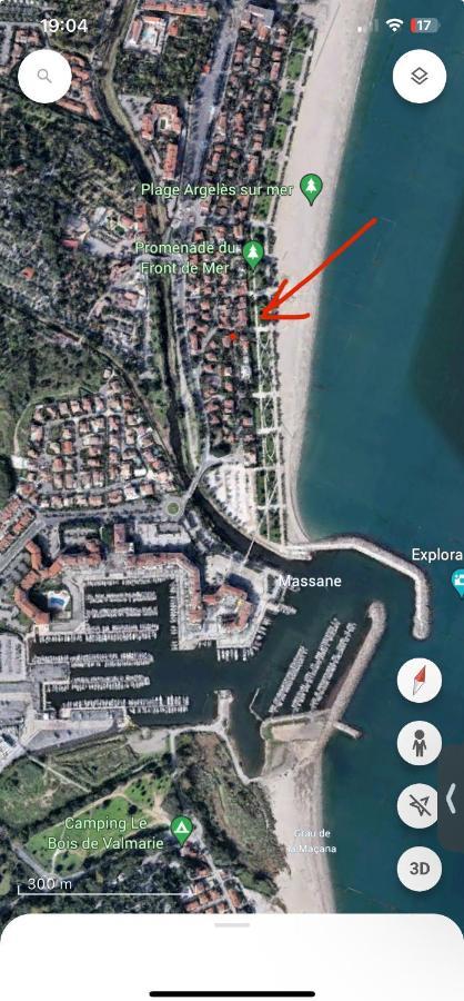 Les Pieds Dans Le Sable Apartment Argeles-sur-Mer Exterior photo